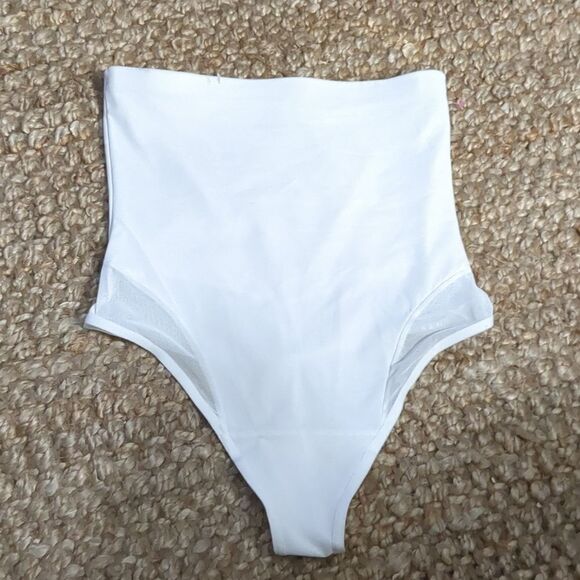 SLIMSHAPER By Miracle Brands Hi-Waist Tummy Tuck Brief Thong XL - Picture 2 of 9